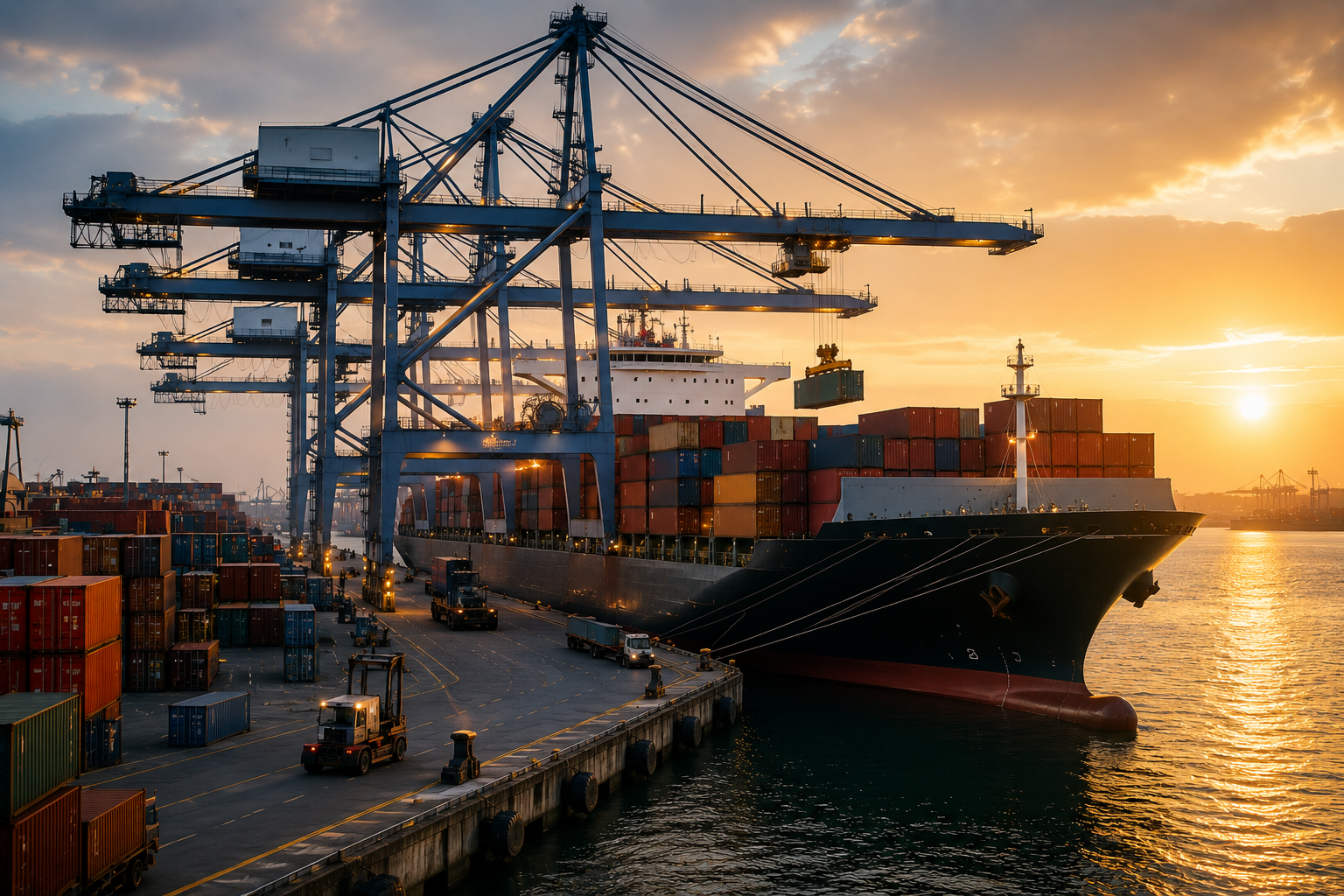 Trade Volume Trends in Ports Across Different Geographies